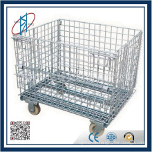 Europa Stacking Metall Draht Mesh Cage